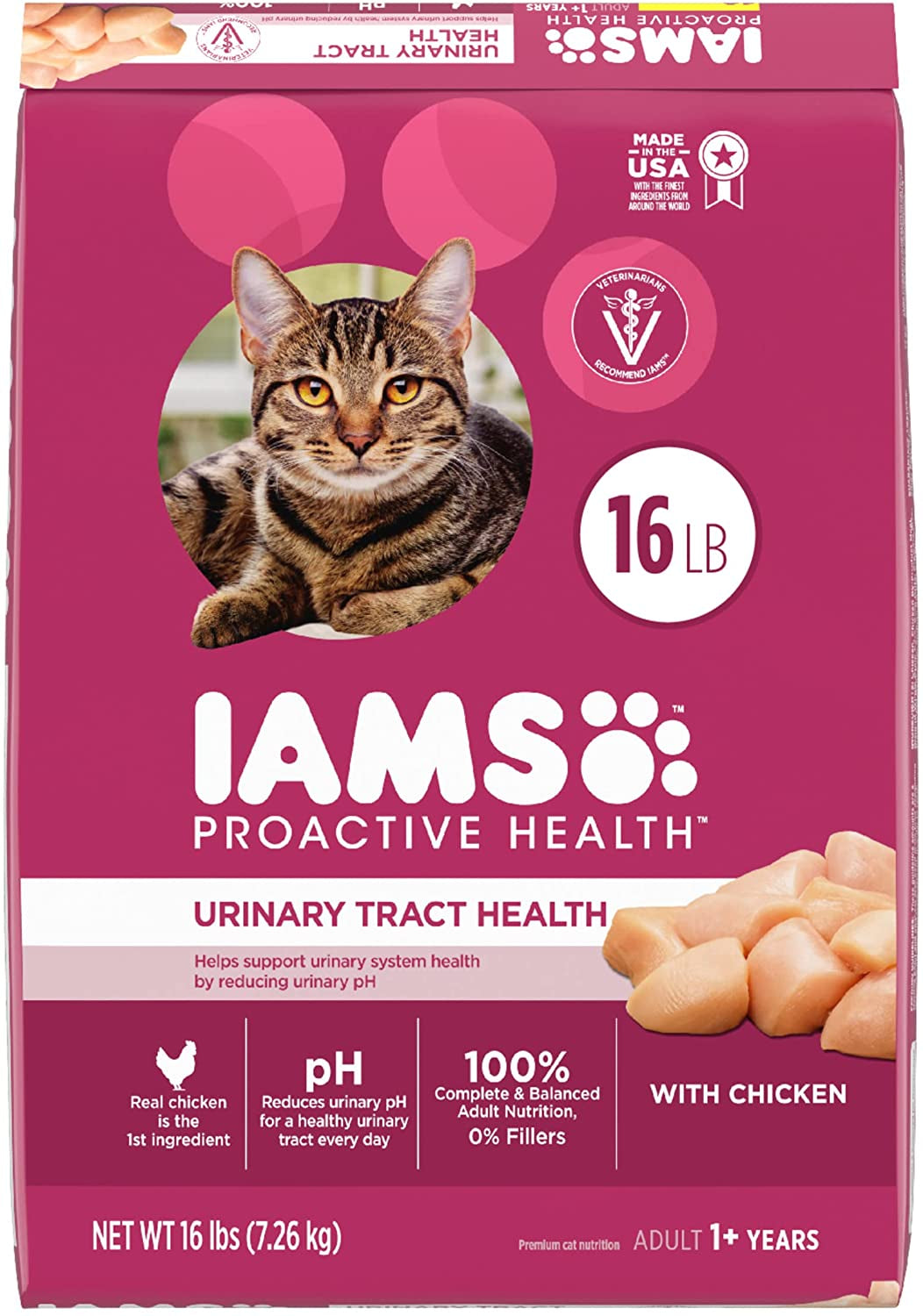 PROACTIVE HEALTH Adult Urinary Tract Health Dry Cat Food, Chicken Recipe