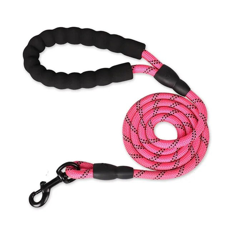 Strong Nylon Dog Leash Labrador French Bulldog Harness Leashes Reflective Leash Training Safety Dog Leashes Ropes 150/200/300Cm